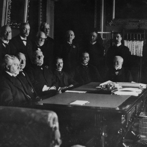 First meeting of the Carnegie Institution of Washington’s Board of Trustees, January 29, 1902